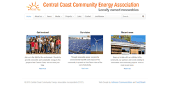 Desktop Screenshot of cccommunityenergy.org