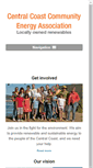 Mobile Screenshot of cccommunityenergy.org